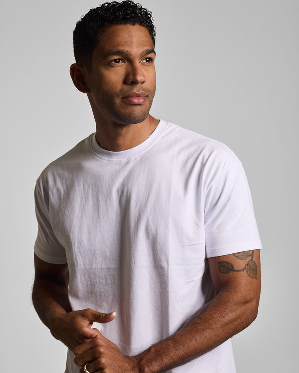 White Crew Neck T-Shirt