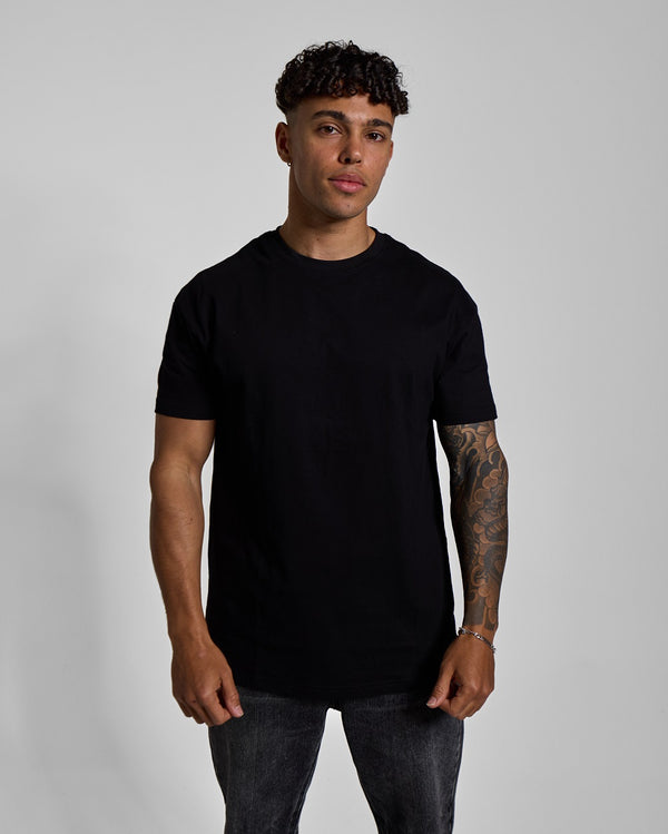 Black Crew Neck T-Shirt